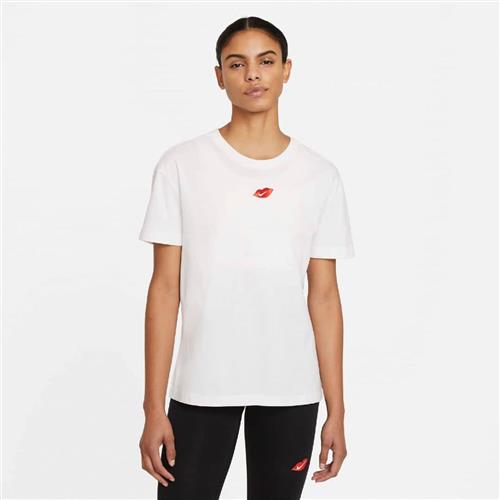 Nike nsw tee boy Love M - Trænings T-shirts Bomuld hos Magasin