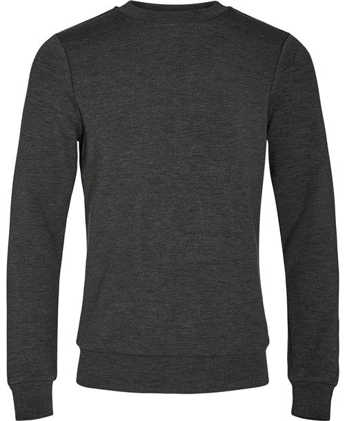 Mos Mosh Gallery Abel Crew Neck Sweat Mand Antracite Melange Sweatshirts Str M - Viskose hos Magasin