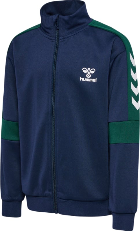 Hummel Hmlorton ZIP Jacket Str 9 år / 134 cm - Blå Sweatshirts hos Magasin