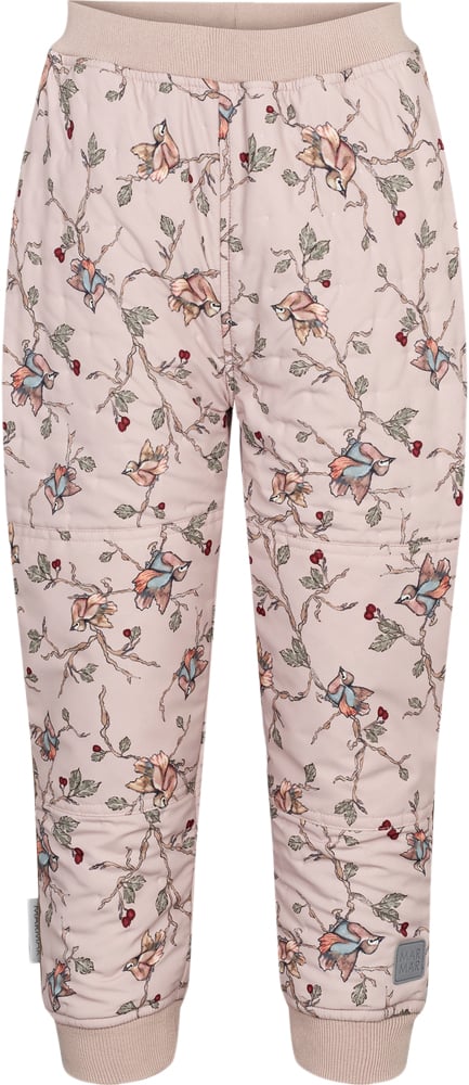 MarMar Copenhagen Odin Pants Str 1½Y/86 - Robin Print Termobukser hos Magasin