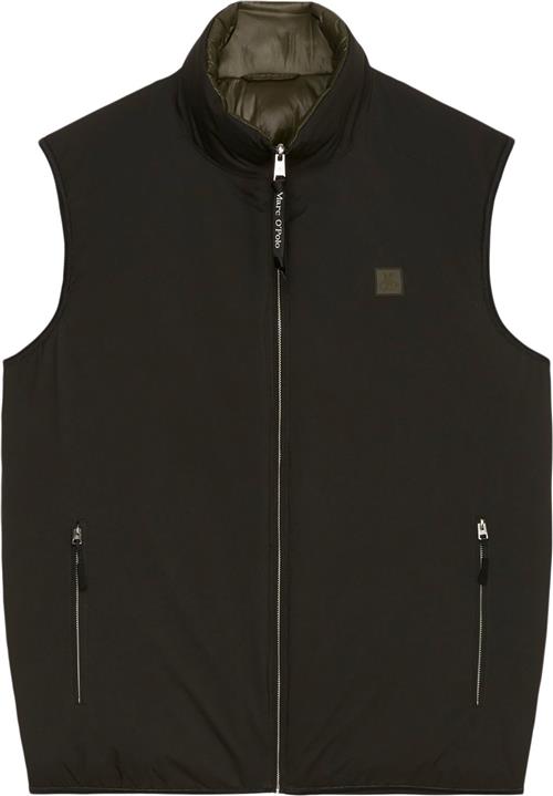 Marc O’Polo Vest, No Down, Clean, e.dye, Revers Kvinde Black Blazere Str M - hos Magasin