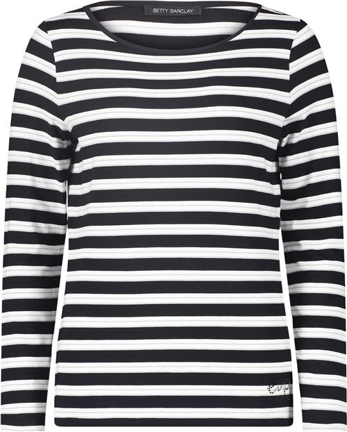 Betty Barclay Betty Barclay Shirt Kvinde Sort Langærmede T-shirts Str 38 - hos Magasin