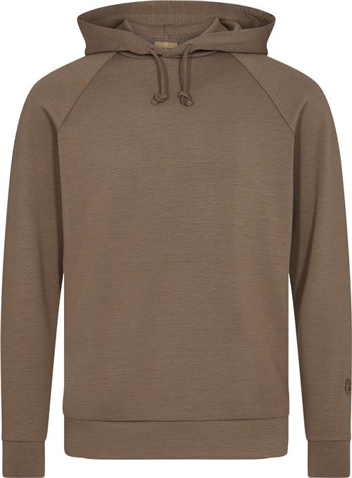 Mos Mosh Gallery Mmgabel Hood Sweat Mand Warm Camel Hoodies Str L - Viskose hos Magasin