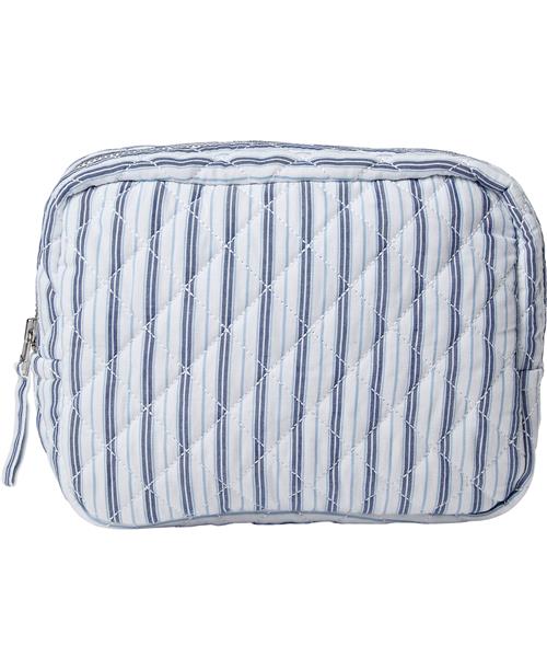 Magasin du Nord Collection Magasin Moira 3 Make up bag Blue ipe Mini One size Toilettasker Bomuld