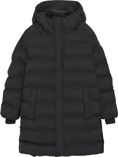 Color Kids Jr. Jacket Quilt - Long Str 128 - Phantom Vinterjakker hos Magasin