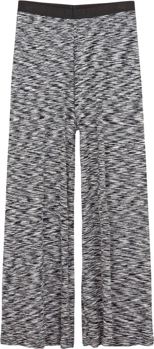 Mads Nørgaard - Copenhagen 2x2 Cotton Space Veran Pants Kvinde Sort Bukser Med Brede Ben Str S - hos Magasin