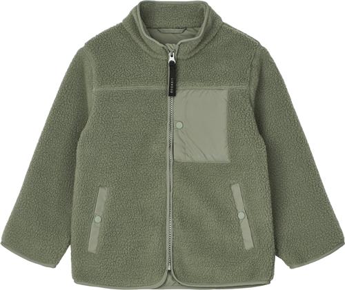 Liewood April Fleece Jacket Str 98 - Faune Green Fleece hos Magasin