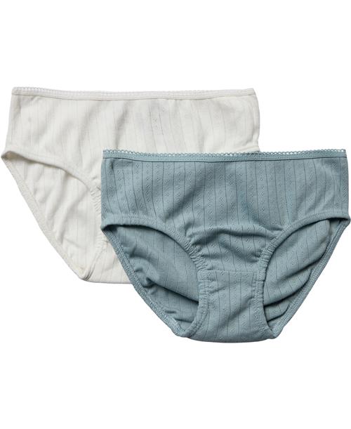 BAKITO by Magasin Du Nord Collection BAKITO by Magasin Ava Briefs 2pack Organic Gots Str 4 Arona / Star White Underbukser Bomuld