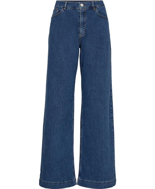 Se Baum und Pferdgarten Nicette Kvinde Denim Blue Wide Jeans Str 40 - hos Magasin ved Magasin