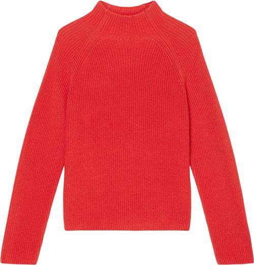 Marc O’Polo Pullover, Longsleeve, Standup Coll Kvinde Poppy Red Sweaters Str S - hos Magasin