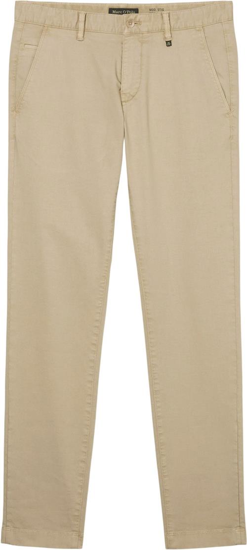 Marc O’Polo Stig Tapered fit, Tapered leg, Regu Kvinde Pure Cashmere Bukser Med Lige Ben Str 34 34 - Cashmere hos Magasin