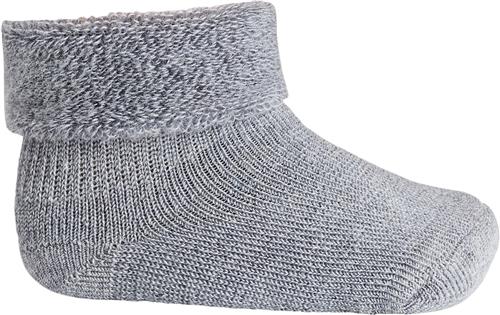 mp Denmark Ankle Terry Wool Baby Str 19/21 - Grå Strømper hos Magasin