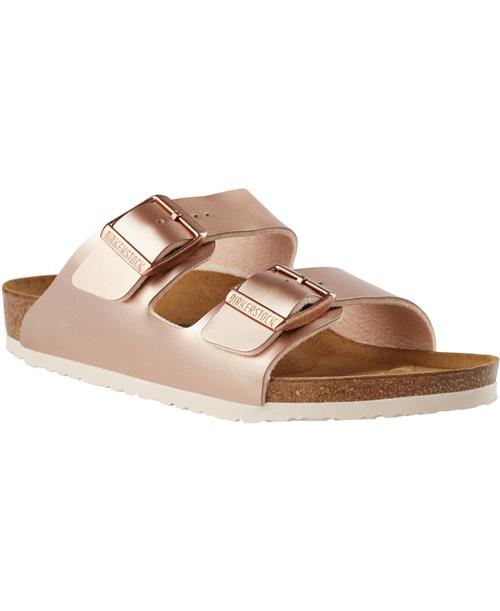 Birkenstock Arizona Kids BF Electric Metallic Copper Kobber Sandaler Str 29 - hos Magasin