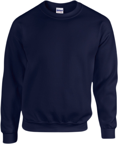 Gildan | Heavy Blend Adult Crewneck Sweatshirt Kvinde Navy Sweatshirts Str XL - hos Magasin