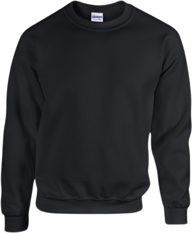 Se Gildan | Heavy Blend Adult Crewneck Sweatshirt Kvinde Black Sweatshirts Str L - hos Magasin ved Magasin