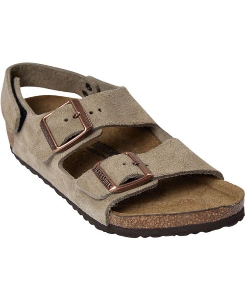 Birkenstock Milano HL Kids Leve Taupe Beige Sandaler Str 29 - hos Magasin