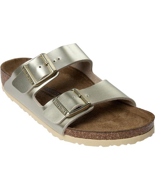 Birkenstock Arizona Kids BF Electric Metallic Gold Gold Sandaler Str 27 - hos Magasin