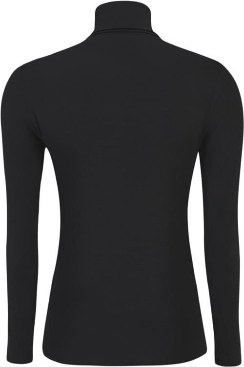 esmé studios Espenelope LS Roll Neck Kvinde Black Rullekraver Str S - hos Magasin