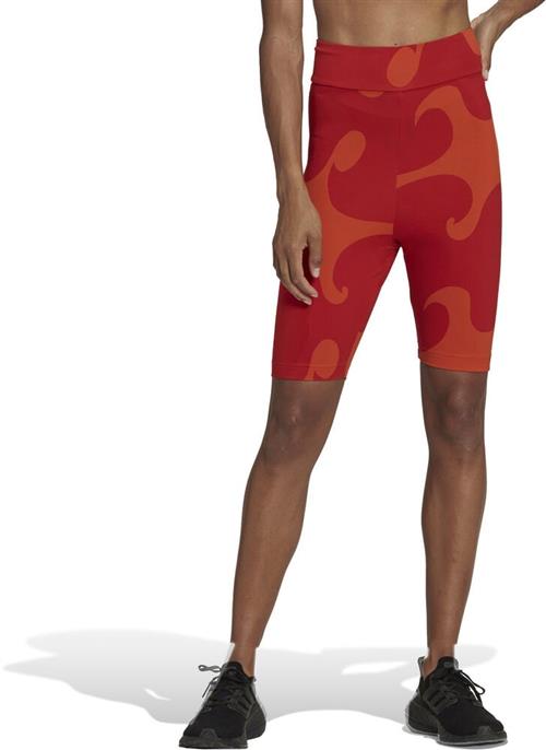 adidas Marimekko Rib Cykelshorts L - Træningsshorts Bomuld hos Magasin