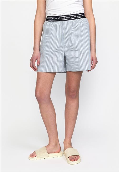 esmé studios Esruby Shorts Gots Kvinde Tradewinds Stripes Casual Shorts Str S - hos Magasin