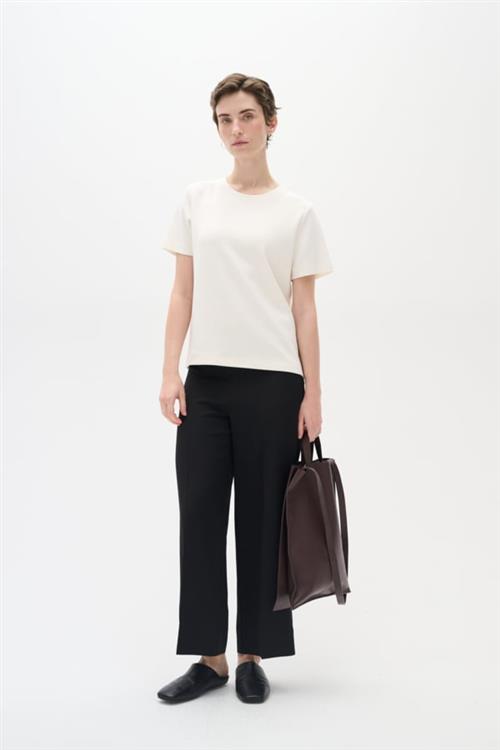 InWear Zhen Culotte Pant Kvinde Sort Bukser Med Lige Ben Regular Fit Str 36 - hos Magasin