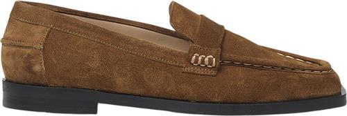 Se ANGULUS Loafer Kvinde 2209 Mustard Loafers Str 39 - hos Magasin ved Magasin