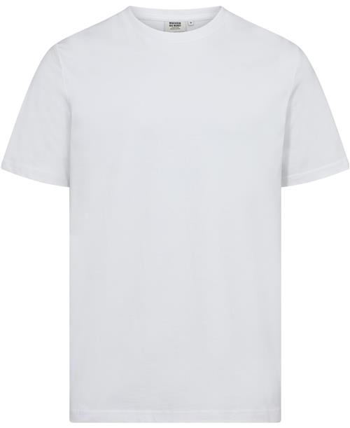 Magasin du Nord Collection Magasin Don Tee 1G Mand Bright White Kortærmede Tshirts Str S Bomuld