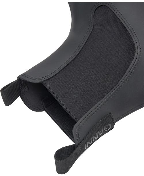 Se Ganni S1526 Recycled Rubber City Boots Kvinde 099 Chelsea Boots Str 36 - Gummi hos Magasin ved Magasin