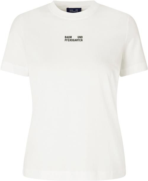 Se Baum und Pferdgarten Jalona Kvinde White Kortærmede T-shirts Str L - hos Magasin ved Magasin