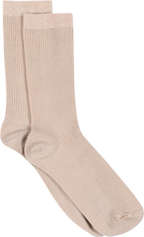 mp Denmark Fine Cotton rib Socks Ankelstrømper Str 40/42 - Bomuld hos Magasin