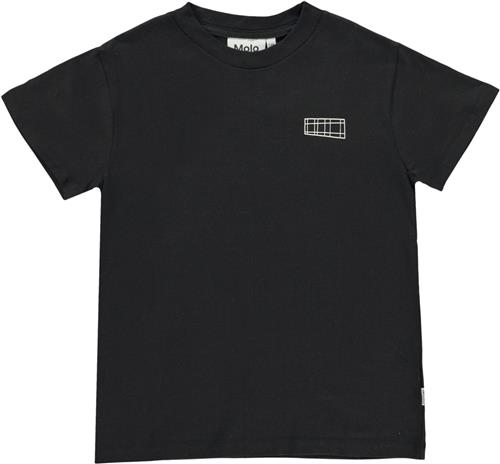 Se Molo Roxo Str 8 år / 128 cm - Black Kortærmede T-shirts hos Magasin ved Magasin