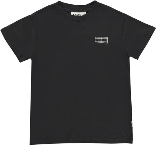 Molo Roxo Str 4 år / 104 cm - Black Kortærmede T-shirts hos Magasin