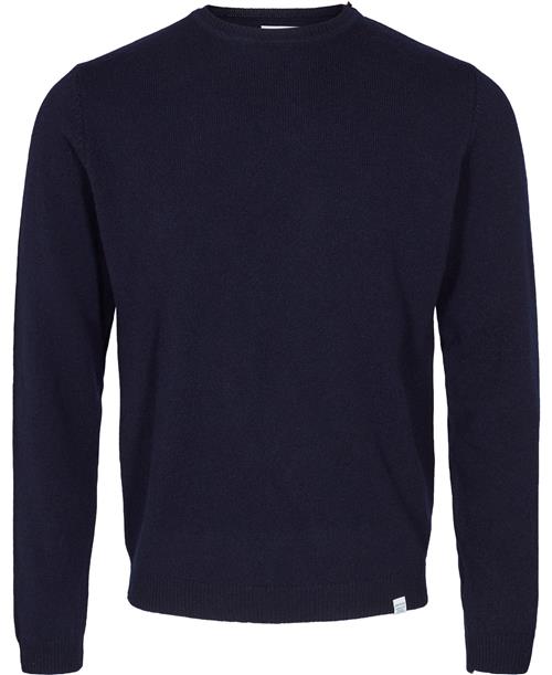 Norse Projects Sigfred Lambswool Mand Blå Sweaters Str S - hos Magasin