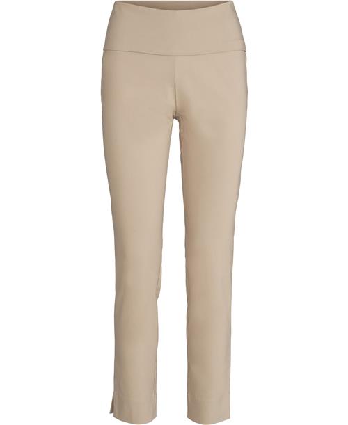 Bitte Kai Rand Magic Stretch Pants W. Slit Kvinde Grå Bukser Med Lige Ben Str L - hos Magasin