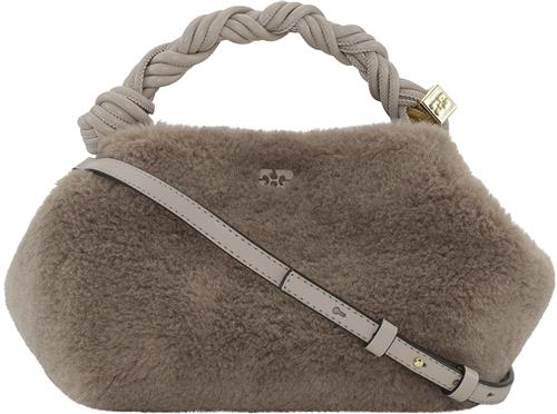 Ganni Ganni Bou Bag Small Fur ONE SIZE - Håndtasker hos Magasin