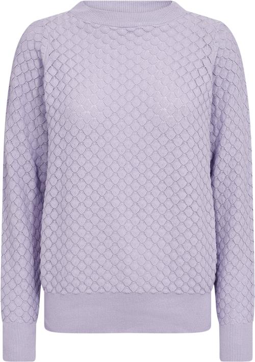 soyaconcept Scamela 1 Kvinde 5033 Lilac Breeze Sweaters Str M - hos Magasin