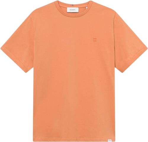 Les Deux Nørregaard Tshirt - Seasonal Mand Baked Papaya/orange Kortærmede T-shirts Str L - hos Magasin