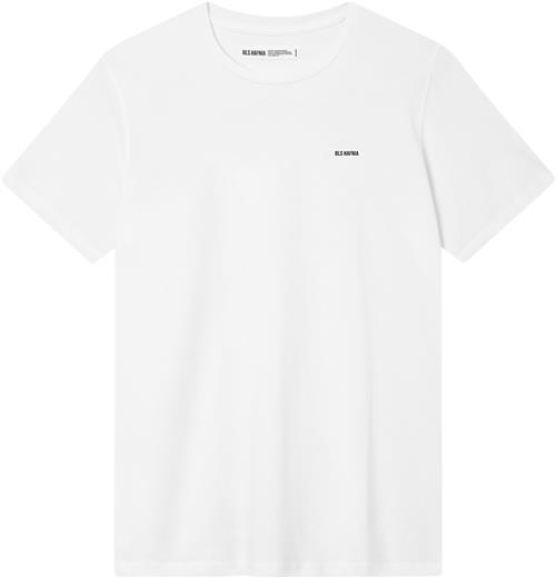 BLS Hafnia Essential Logo Tshirt 2 Mand White Kortærmede T-shirts Str S - hos Magasin