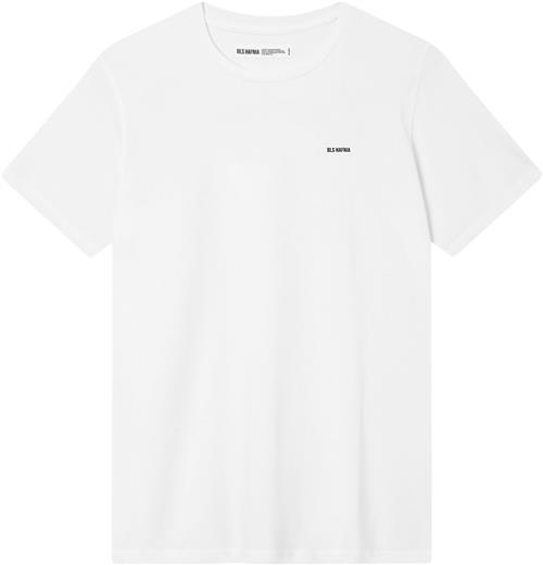 BLS Hafnia Essential Logo Tshirt 2 Mand White Kortærmede T-shirts Str XL - hos Magasin