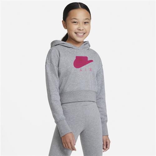 Nike Air Crop Haettetroje 158-170 / XL - Sweatshirts & Hættetrøjer Bomuld hos Magasin