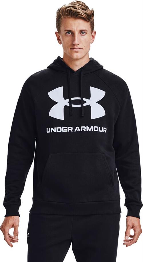 Under Armour Rival Fleece Big Logo Hættetrøje S - Sweatshirts Bomuld hos Magasin