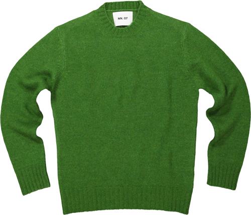 Se NN07 Lee 6598 Mand Kale Sweaters Str L - Merino hos Magasin ved Magasin