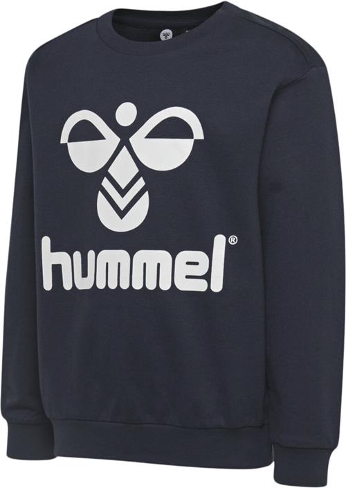 Se Hummel Hmldos Sweatshirt Str 9 år / 134 cm - Blå Sweatshirts hos Magasin ved Magasin