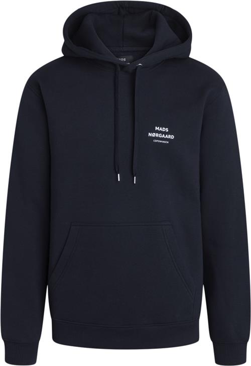 Mads Nørgaard - Copenhagen Standard Hoodie Logo Sweat Mand Navy Hoodies Str S - hos Magasin