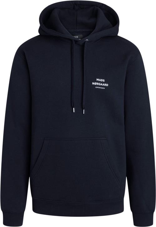 Se Mads Nørgaard - Copenhagen Standard Hoodie Logo Sweat Mand Navy Hoodies Str M - hos Magasin ved Magasin