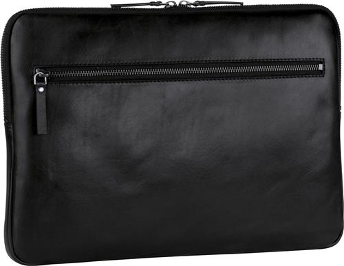 Leonhard Heyden Cambridge Zipped pad Sleeve 13 "13""" - Computertasker Læder hos Magasin