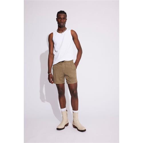 Won Hundred Ike Mand Olivine Chino Shorts Regular Fit Str 52 - Nylon hos Magasin