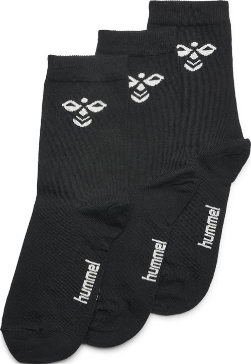 Hummel Sutton 3pack Sock Str 28-31 - Sort Strømper hos Magasin