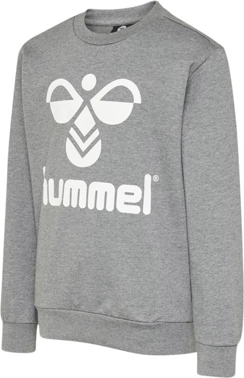 Hummel Hmldos Sweatshirt Str 9 år / 134 cm - Grå Sweatshirts hos Magasin