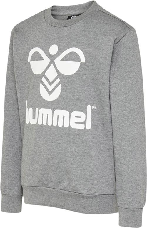 Hummel Hmldos Sweatshirt Str 7 år / 122 cm - Grå Sweatshirts hos Magasin